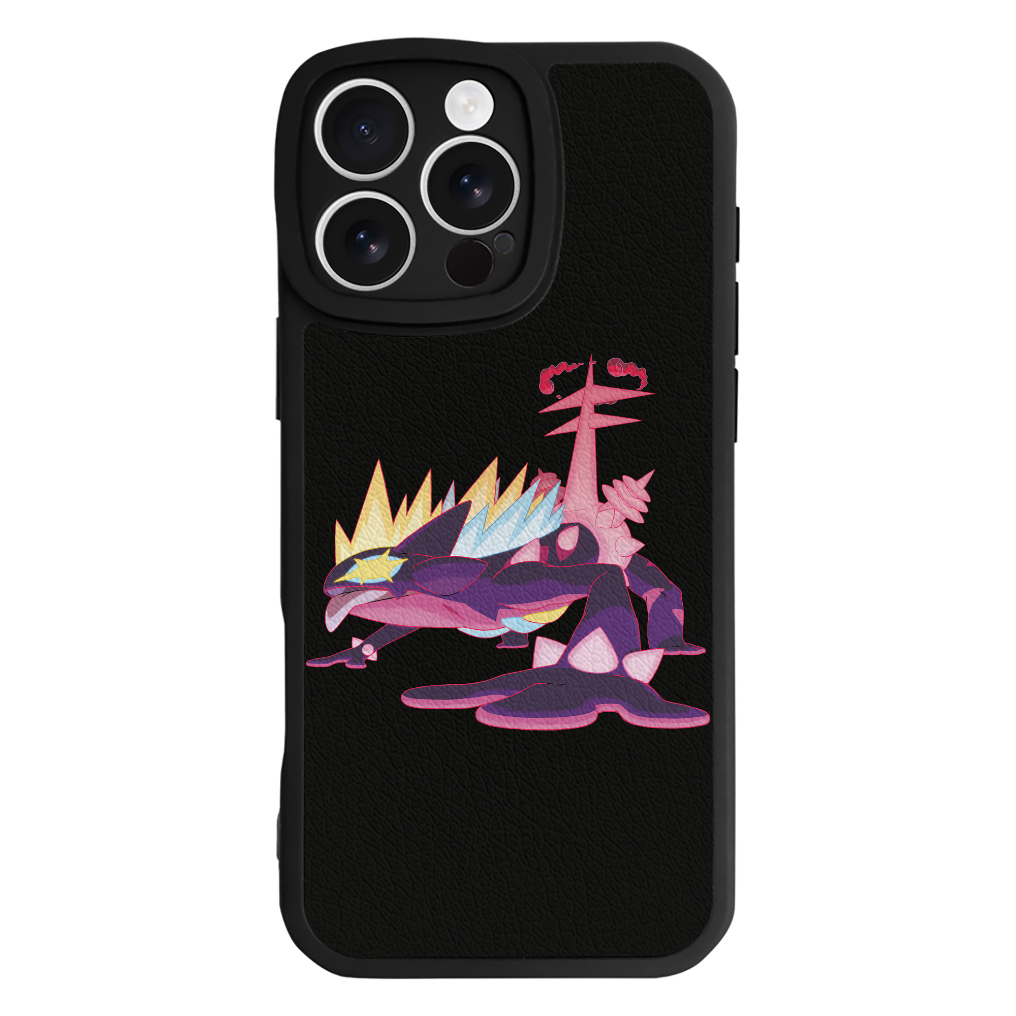 （画像用） ポケットモンスター Pokémon 【iPhone 16シリーズ対応】シリコンスマホケース（レザー調） 材質：シリコン